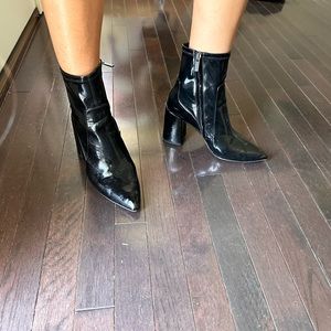 Mango Black Boots. Size EU 39, US 8